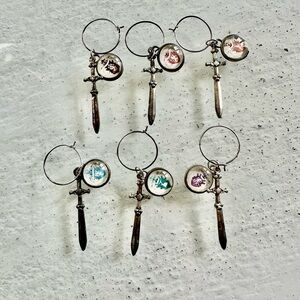 Game of Thrones Wine Glass Charms